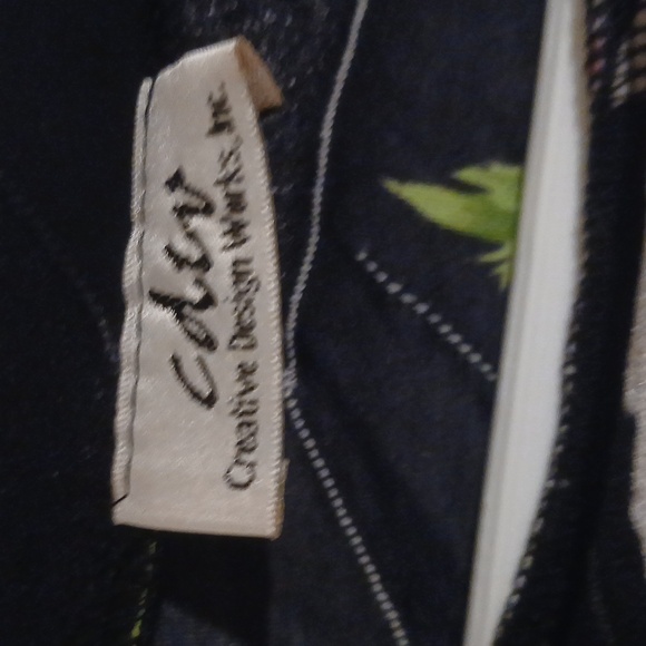 CDW Creative Design Works Floral Sleeveless Top - M - Picture 2 of 8